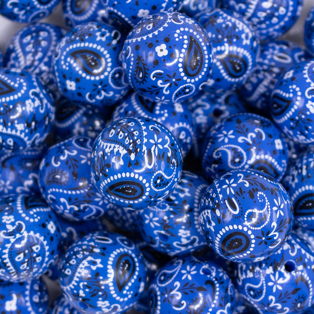 50pcs 20mm Bubblegum Beads Chunk Pen Beads Acrylic Focal Beads