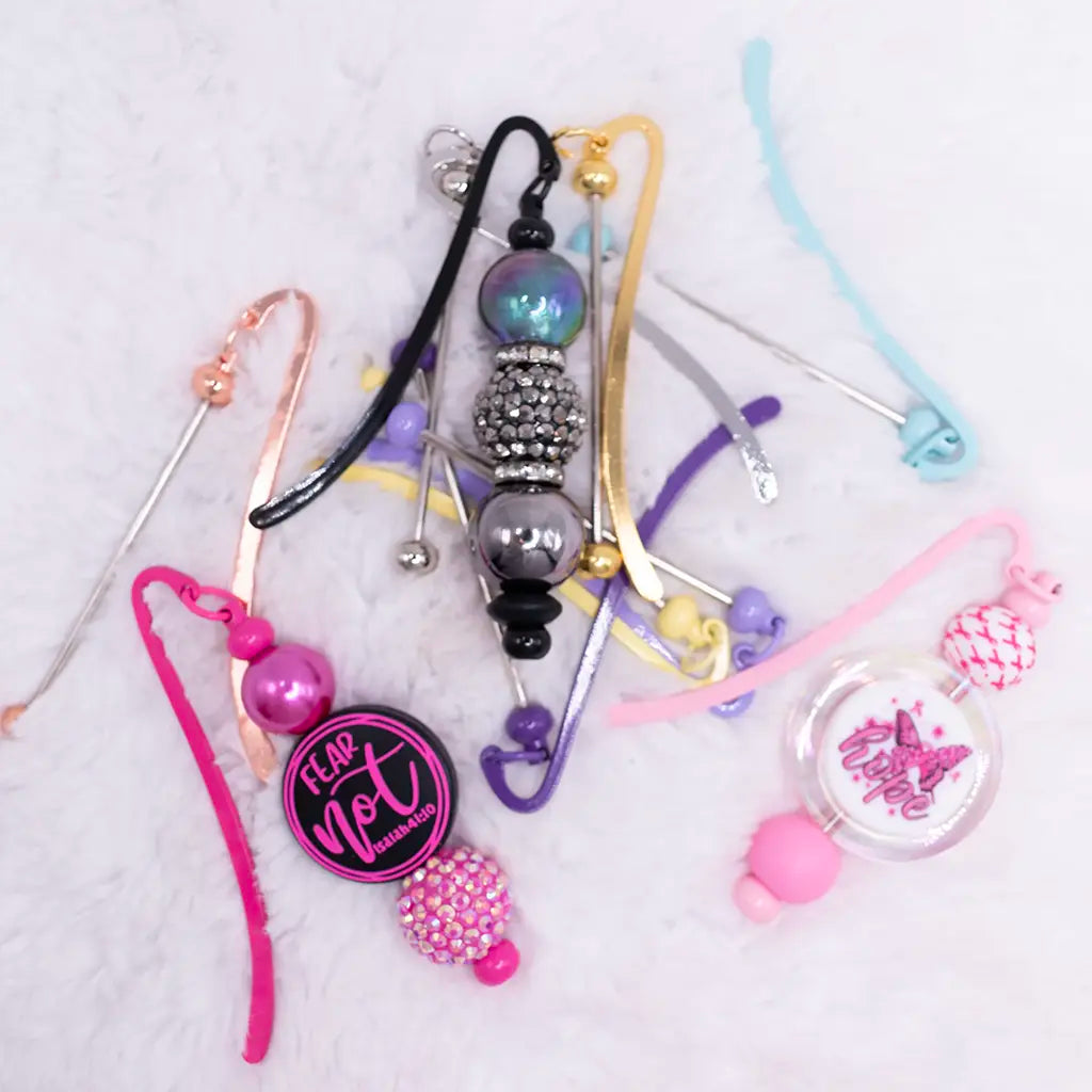 20Pcs Beadable Bookmarks, Beadable Metal Bookmark DIY Blank - View #4