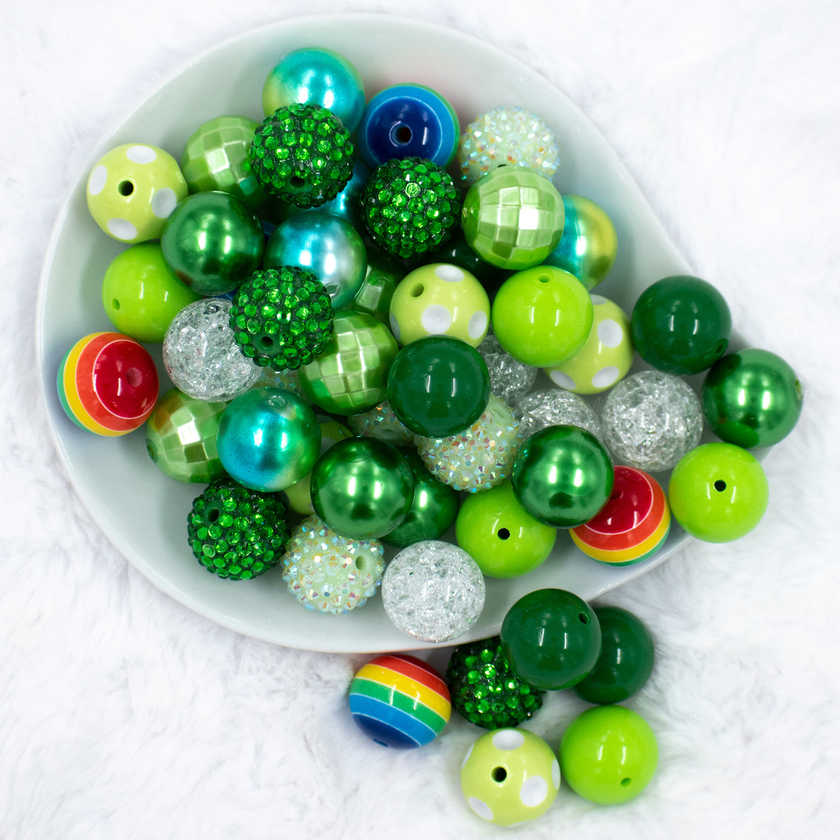 Lucky Me Felt Balls - 100% Wool Felt Balls - 50 Wool Felt Balls - St.  Patrick's Day Garland - Irish Colors - St. Patrick's Felt balls - Fun