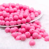 12mm Dusty Pink Acrylic Bubblegum Beads
