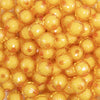 close up view of a pile of 12mm Mustard Yellow Transparent Bead in a Bead Bubblegum Beads