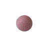 front view of a pile of 15mm Blush Pink Embossed Floral Print Silicone Bead