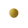 front view of a pile of 15mm Mustard Yellow Embossed Floral Print Silicone Bead