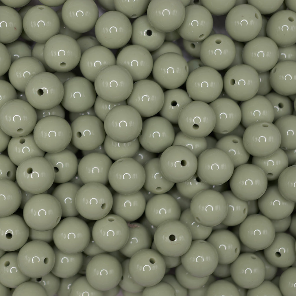 15mm Matcha Green Liquid Style Silicone Bead | The BumbleBead Company