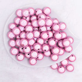 16mm Pink Miracle Bubblegum Bead