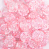 close up view of a pile of 18mm Pink Confetti Acrylic Water Beads