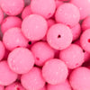 close up view of a pile of 19mm Pink Sugar Bubblegum Beads