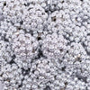 close up view of a pile of 20mm Silver Berry Rhinestone Bubblegum Beads