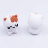 top view of a pile of 3D Cat silicone focal bead