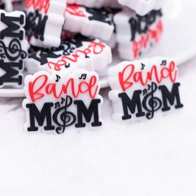 Band Mom silicone focal bead