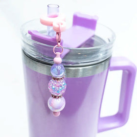 DIY Straw Charm with Beadable Bar