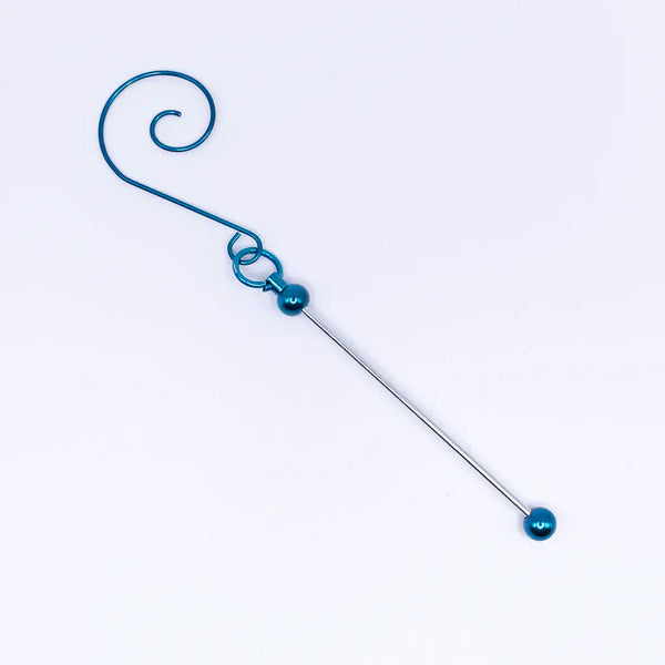 Ornament Hooks with Beadable Bar
