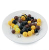 front view of a pile of 3D BumbleBee Silicone Variety Bead Pack- 45 Pieces