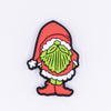 top view of Christmas Gnome Silicone Focal Bead Accessory
