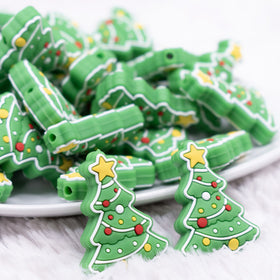 Christmas Tree Silicone Focal Bead Accessory
