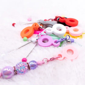 DIY Straw Charm with Beadable Bar