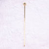 Beadable Ball Top Stainless Steel Picks