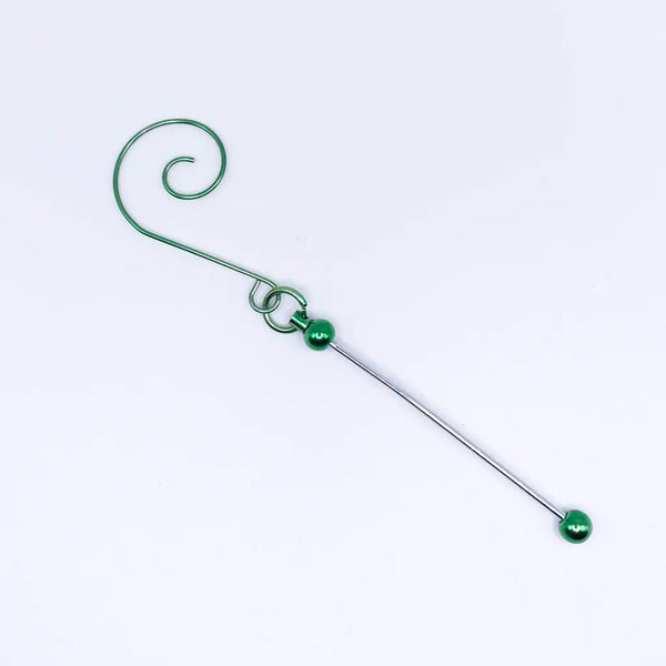 Ornament Hooks with Beadable Bar