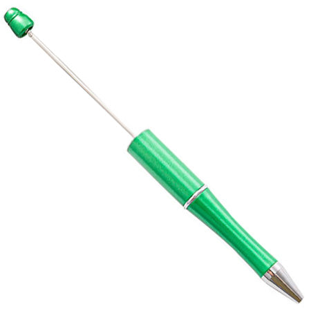 Green DIY Plastic Beadable Pens