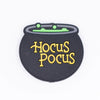 macro view of a pile of Hocus Pocus silicone focal bead