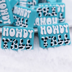 Howdy Y'All Silicone Focal Bead Accessory