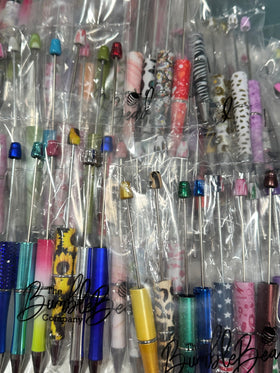 GRAB BAG -  DIY Beadable Pens - Plastic