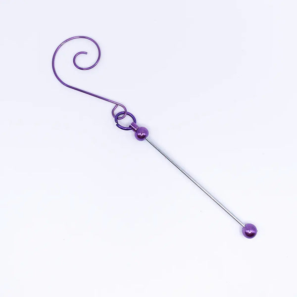 Ornament Hooks with Beadable Bar