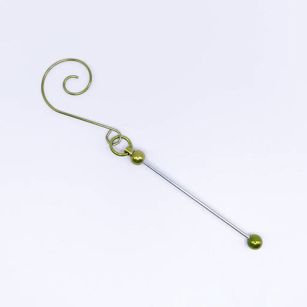 Ornament Hooks with Beadable Bar