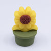 Sunflower Pot Silicone Focal Beads Accessory