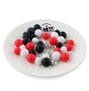 front view of a pile of 3D Sold House Silicone Variety Bead Pack- 45 Pieces