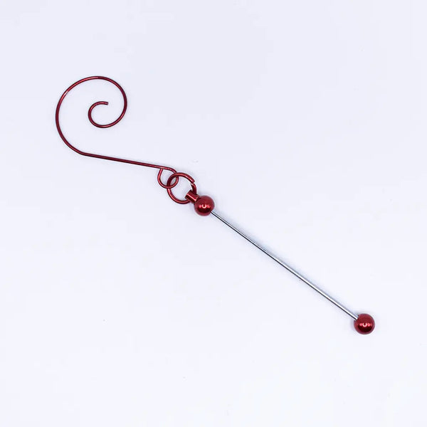 Ornament Hooks with Beadable Bar