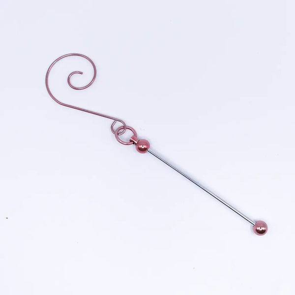 Ornament Hooks with Beadable Bar