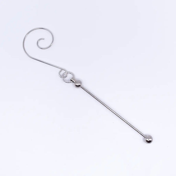 Ornament Hooks with Beadable Bar