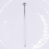 Beadable Ball Top Stainless Steel Picks