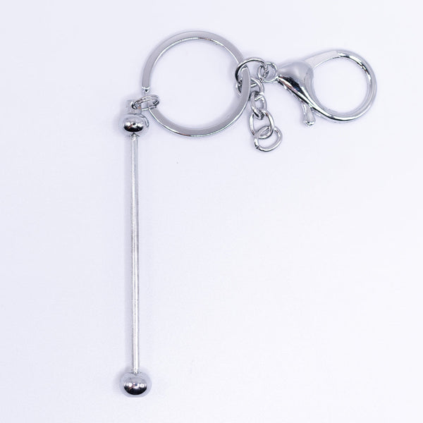 Beadable Keychain Bars with Chain