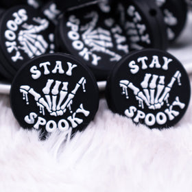 Stay Spooky Silicone Focal Bead Accessory