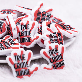 True Crime Junkie Silicone Focal Bead Accessory
