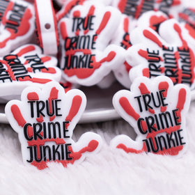 True Crime Junkie Silicone Focal Bead Accessory