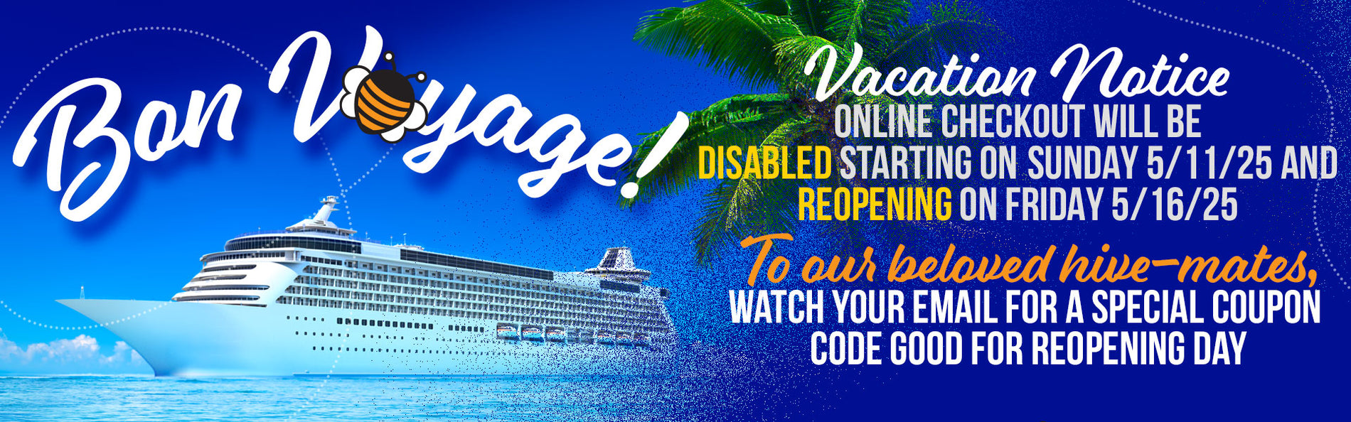 Vacation notices website banner 2025