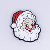 top view of Vintage Santa Silicone Focal Bead Accessory