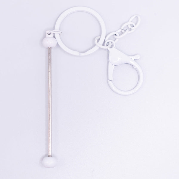 Beadable Keychain Bars with Chain