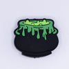 top view of Witches Brew Silicone Focal Bead Accessory