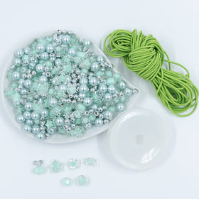 DIY Mint Green Series Acrylic Starter Kit - 420 pieces