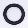 view of a black of 65mm Round Ring Silicone Focal Beads Accessory