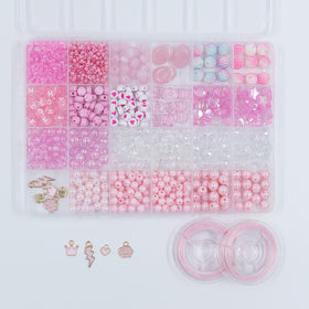 DIY Pink Series Acrylic Starter Kit - Over 600 pieces