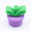 Flower Pot Silicone Focal Beads Accessory