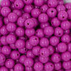 Close up view of a pile of 12mm Peony Pink Acrylic Bubblegum Beads [20 & 50 Count]