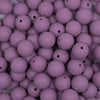 12mm Rose Pink Matte Acrylic Bubblegum Beads