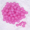 top view of a pile of 16mm Bright Pink 