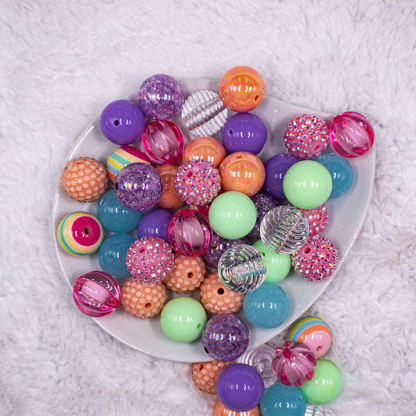 Top view of a pile of 20mm BumbleBead Easter Basket 